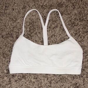 Lululemon Athletica White Sports Bra